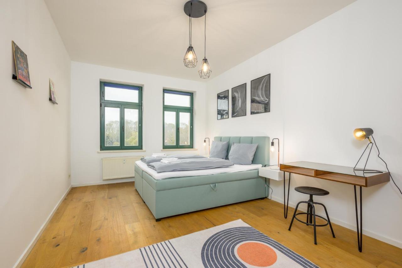 Arbio I Modern Apart Near Leipzig Stoetteritz Exteriör bild